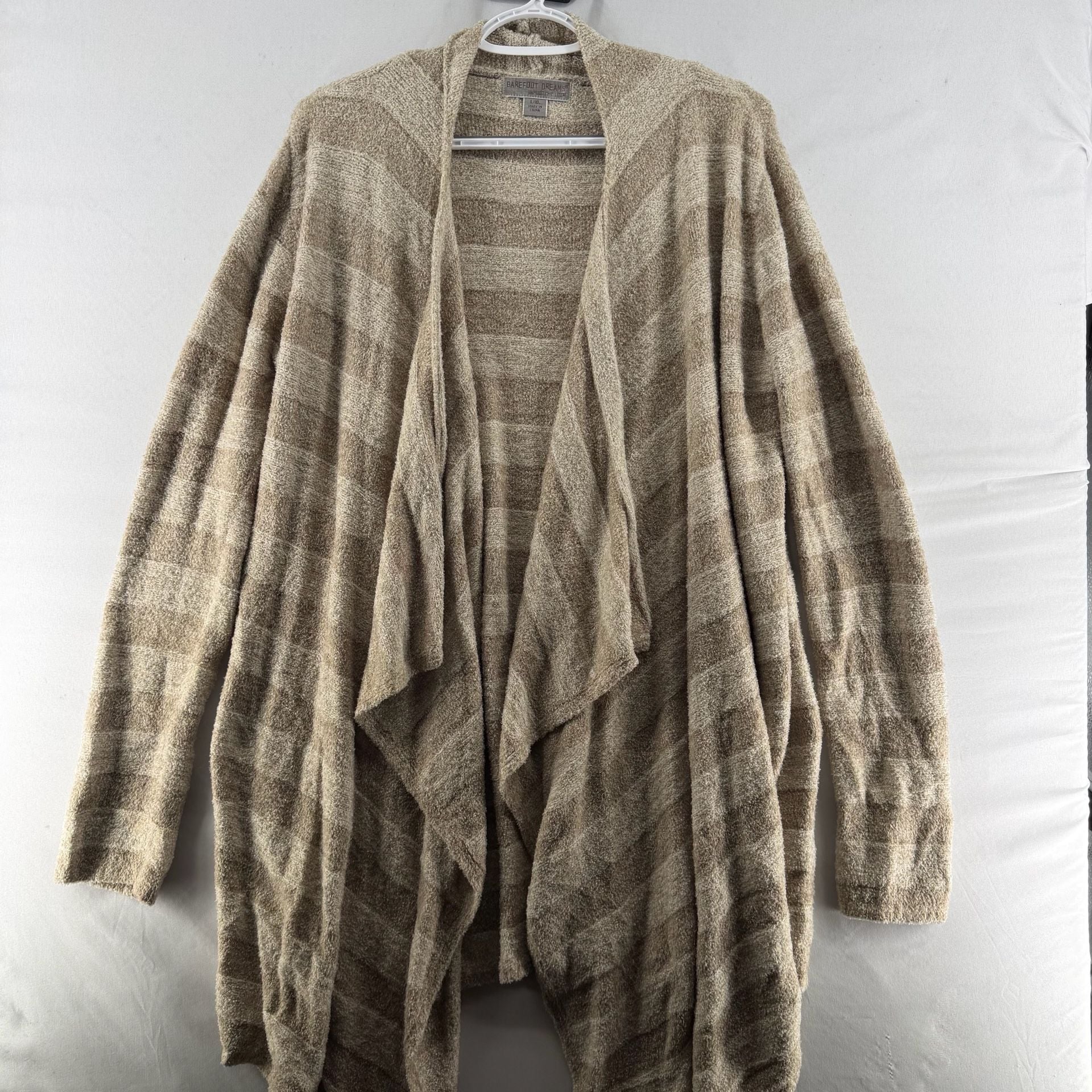 1655 Barefoot Dreams Bamboo Chic Lite Calypso Cardigan Size L/XL 2