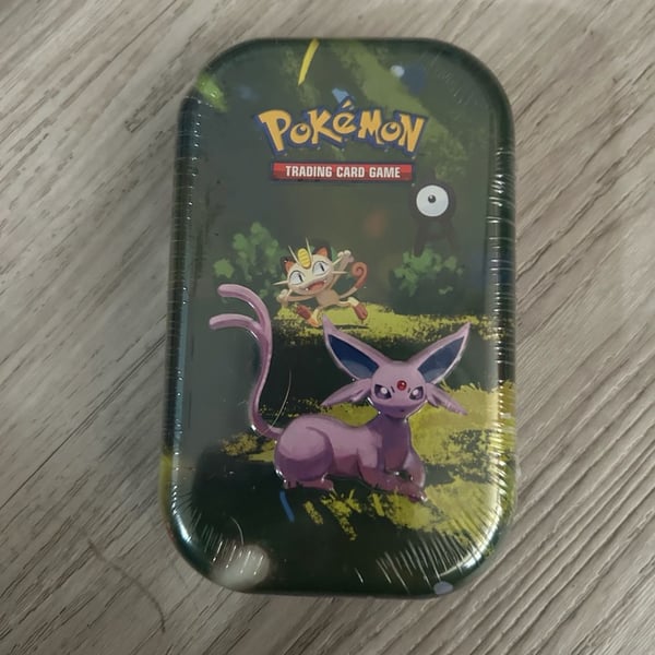 Pokemon TCG: 30th Celebration Mini Tin Espeon & Meowth Factory Sealed