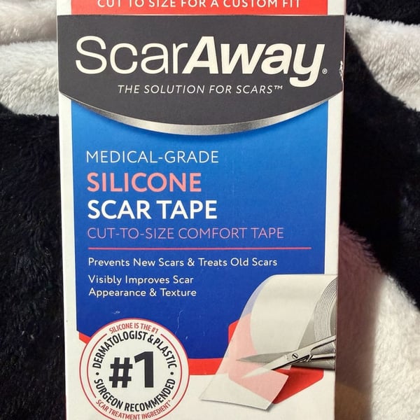 ScarAway Silicone Scar Tape 60 inch Roll