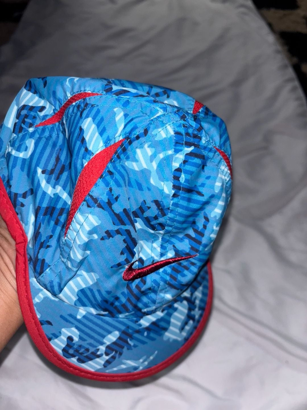 Nike Dri-FIT Infant Blue Camo Hat Cap 1