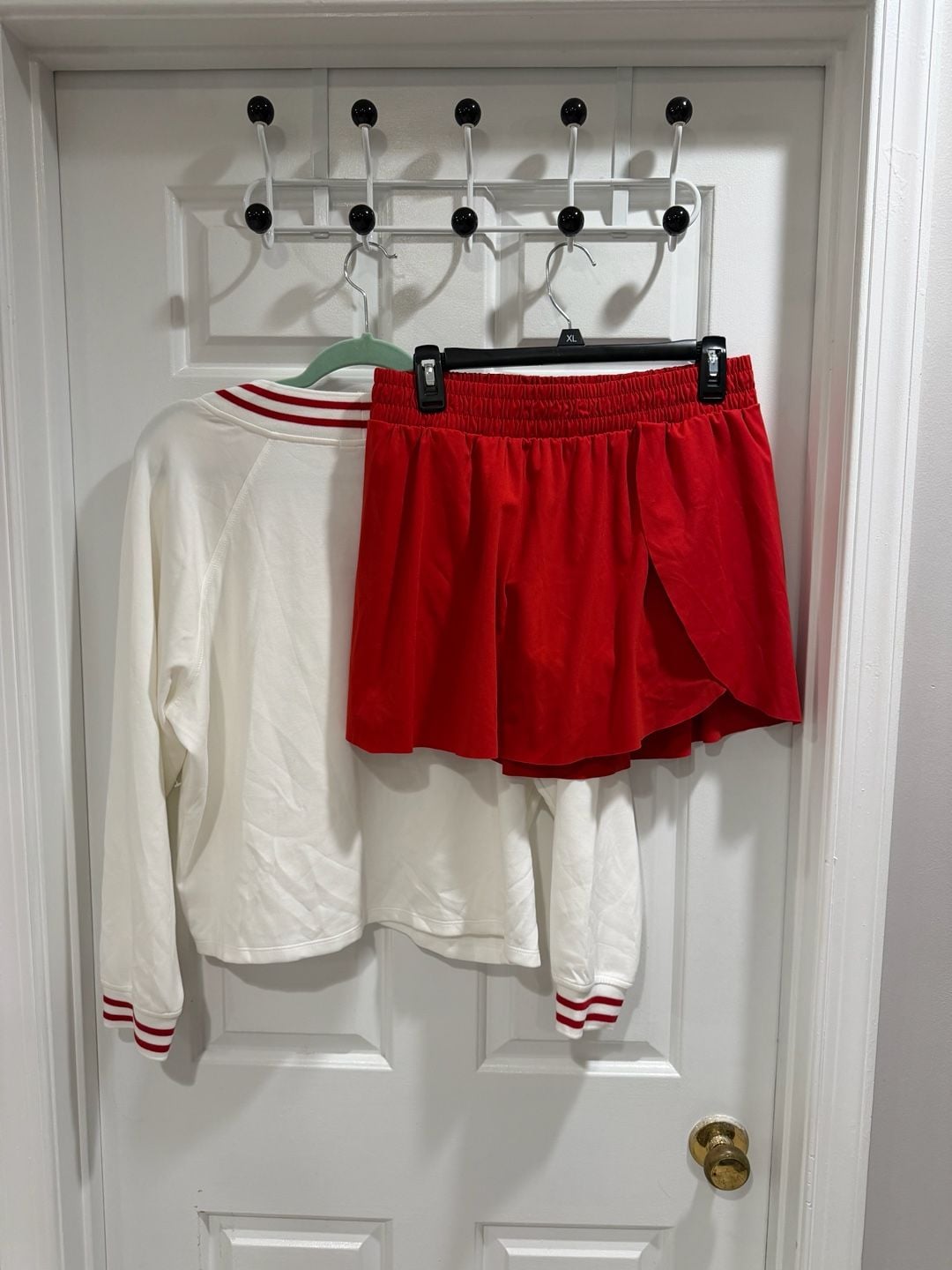 NWOT Better Together V-Neck Cropped Pullover w/ Skort Sz L 3