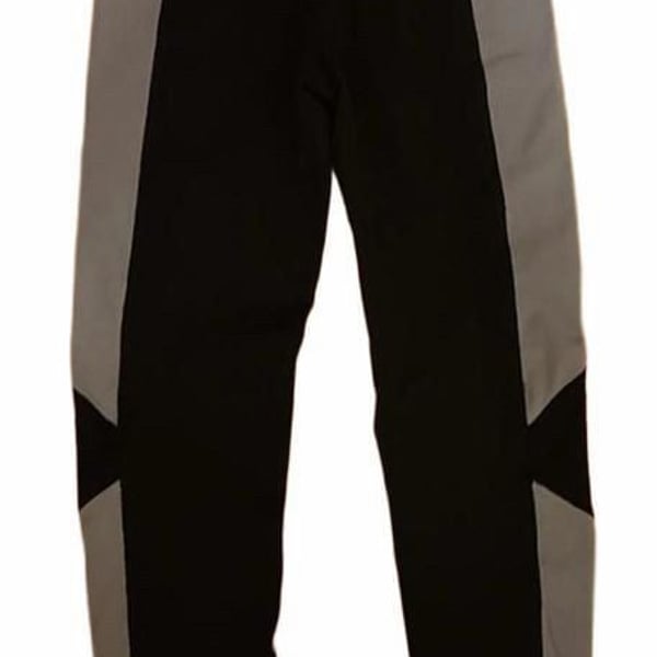 Live The Process Leggings Small Petit Black Gray Colorblock