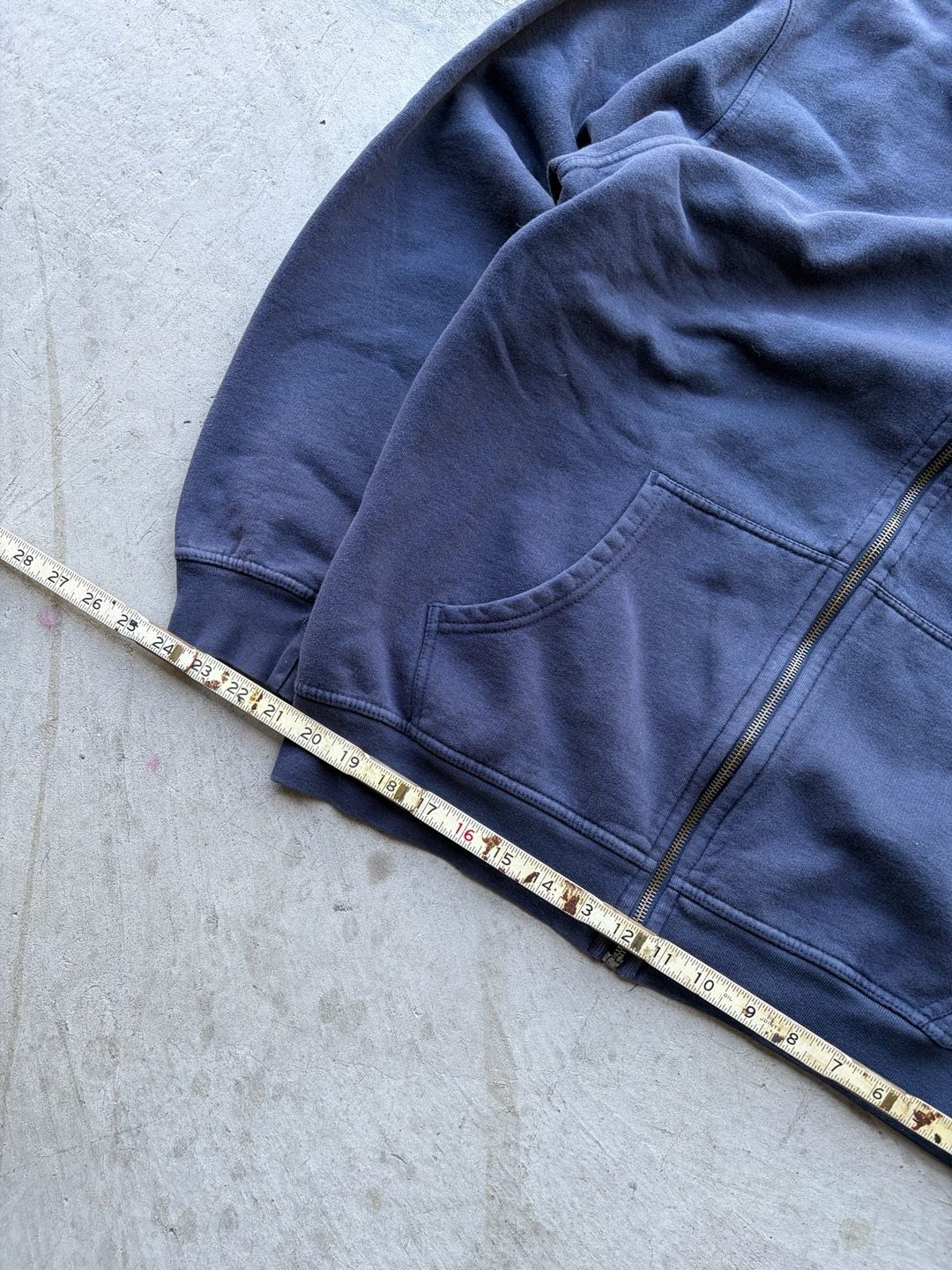 Chaps Full Zip Sweatshirt Size XL Navy Blue Track Jacket 6