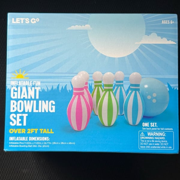 Inflatable Giant Bowling Set