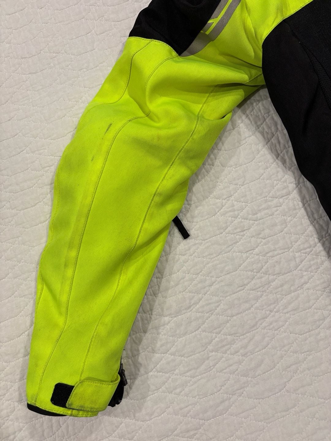 Alpinestars Viper Air Motorcycle Riding Jacket Black Hi-Vis Yellow Men’s M 13
