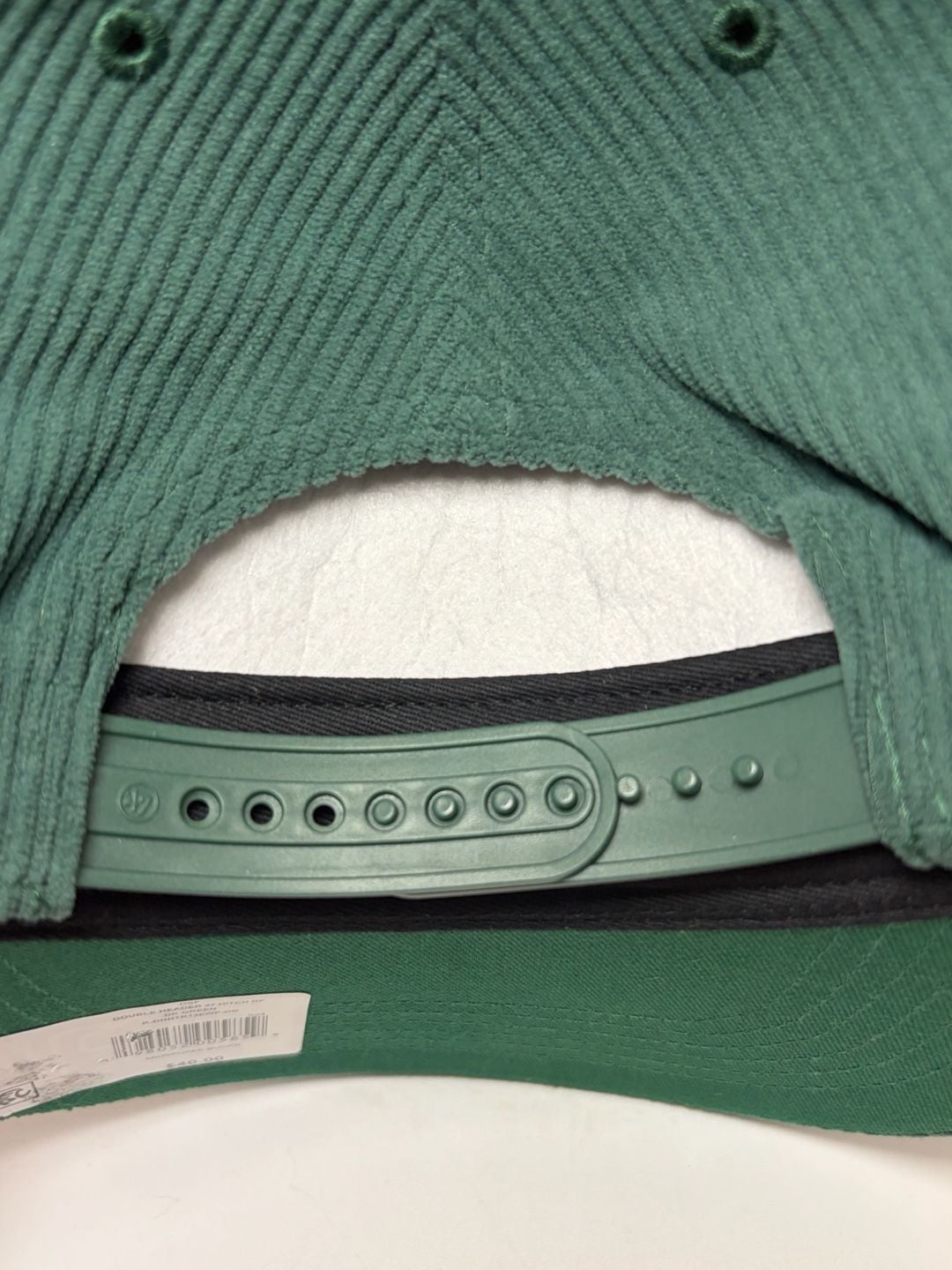 '47 Milwaukee Bucks Hitch Corduroy Adjustable Hat Green 8