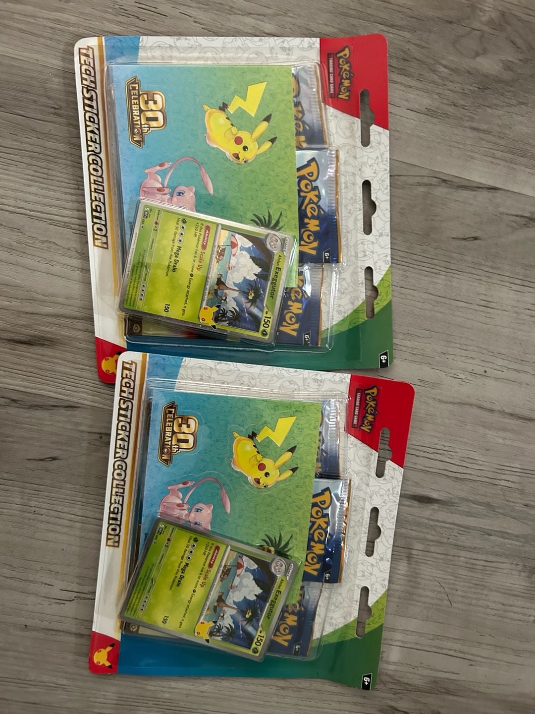 2 Pokemon TCG 30th Celebration Tech Sticker Collection Alolan Exeggutor 1