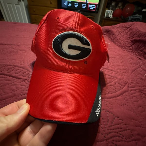 Starter Georgia Bulldogs WS414 Hat Red Adjustable
