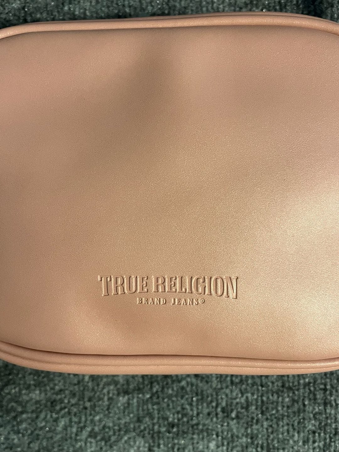True Religion Pink Horseshoe Crossbody Purse 4