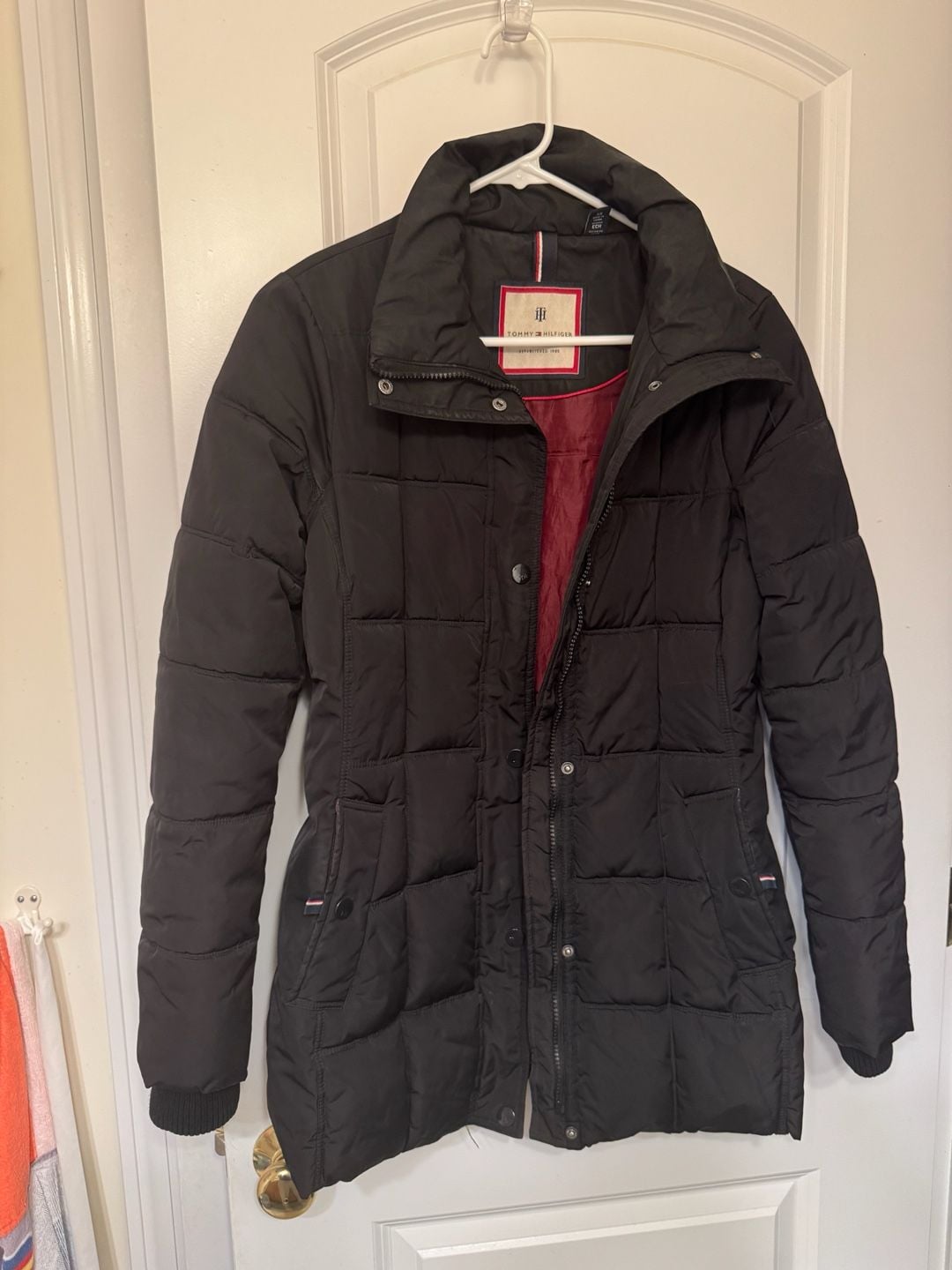 Tommy Hilfiger Puffer Jacket Size XS Black 2