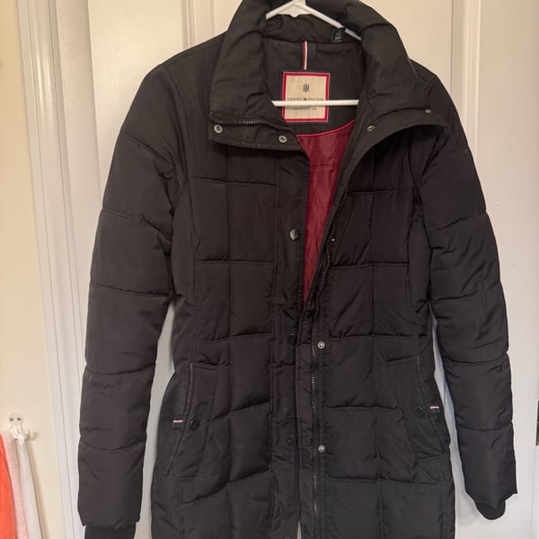 Tommy Hilfiger Puffer Jacket Size XS Black