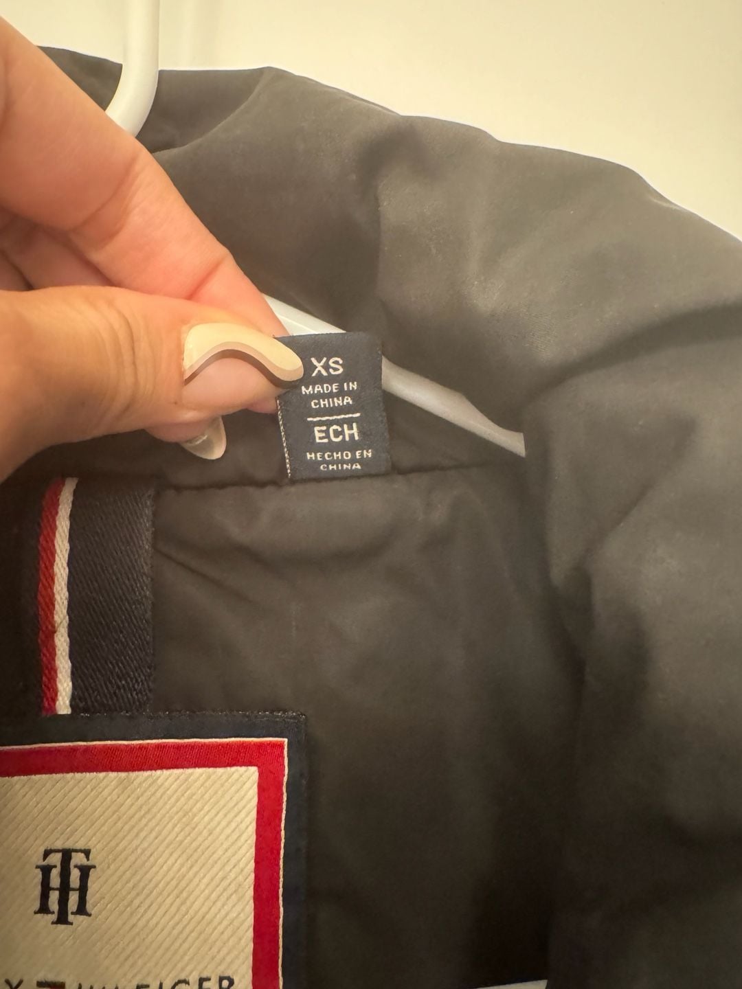 Tommy Hilfiger Puffer Jacket Size XS Black 3