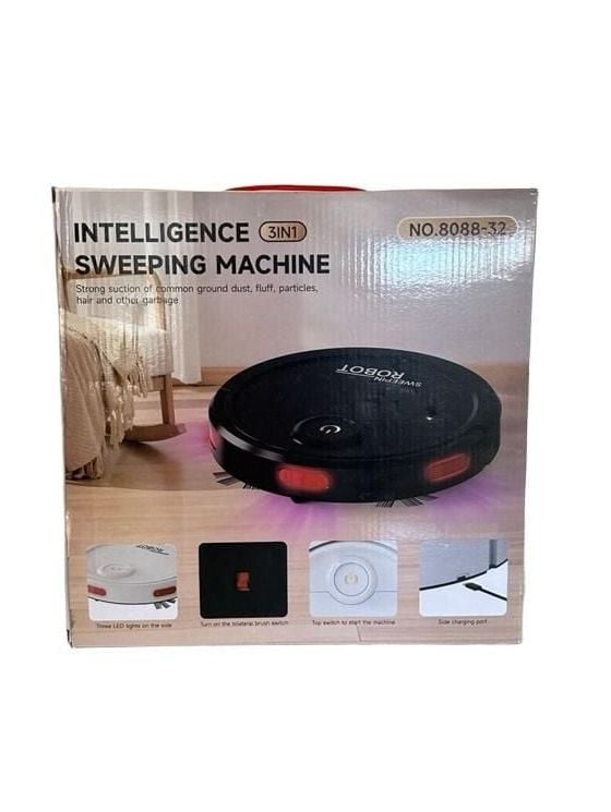 Intelligence Sweeping Machine 3-in-1 Robot Vacuum No.8088-32 Black 1