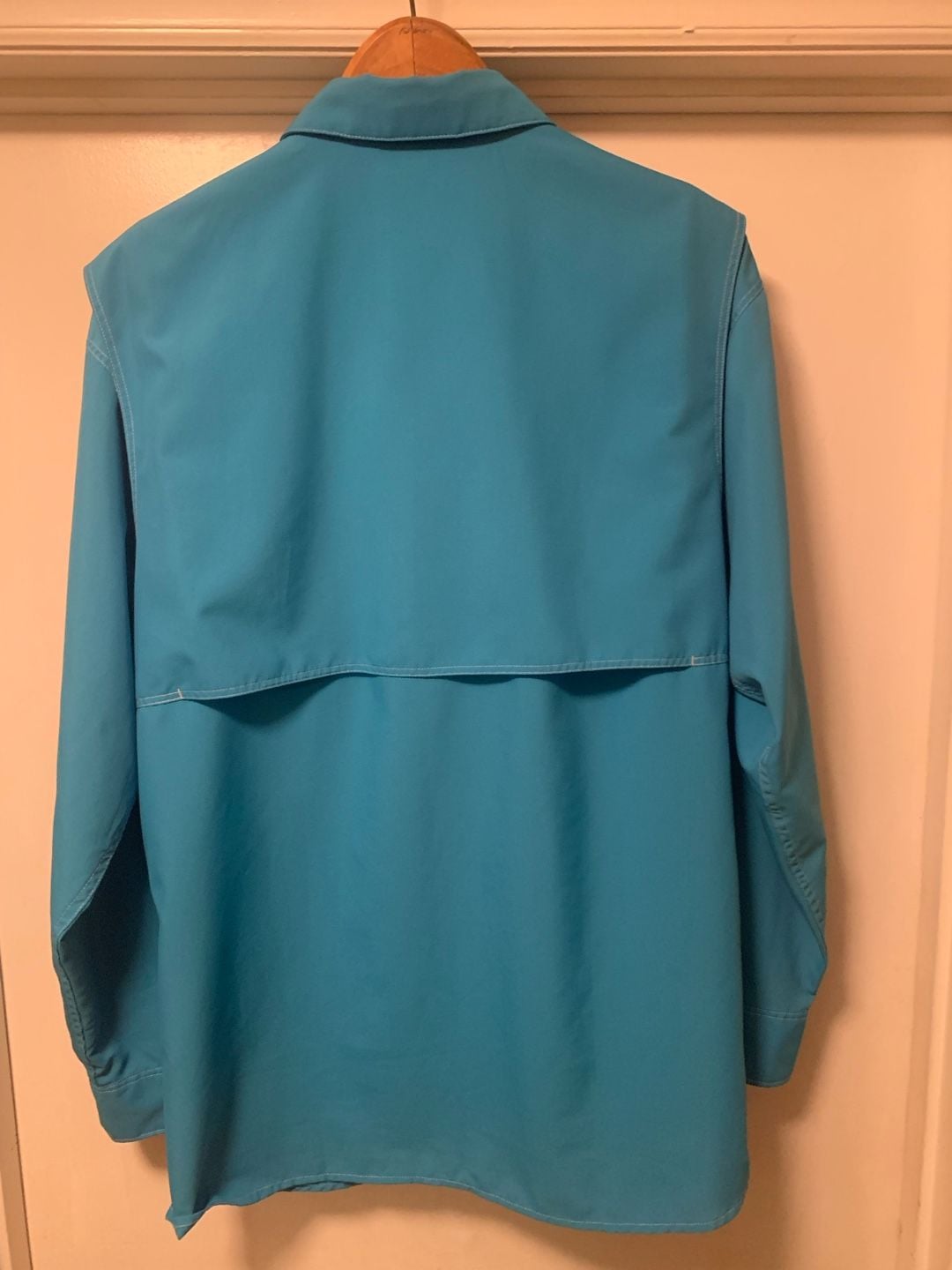 Patagonia Sol Patrol II Shirt Size L Blue Long Sleeve 9