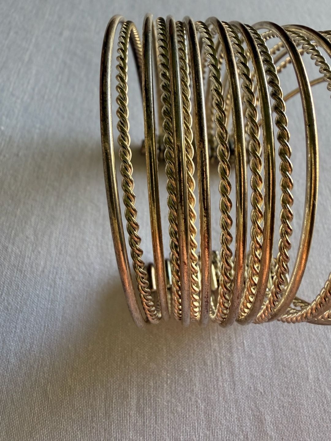Park Lane Flair Cuff Bracelet Gold Multi-Strand 5