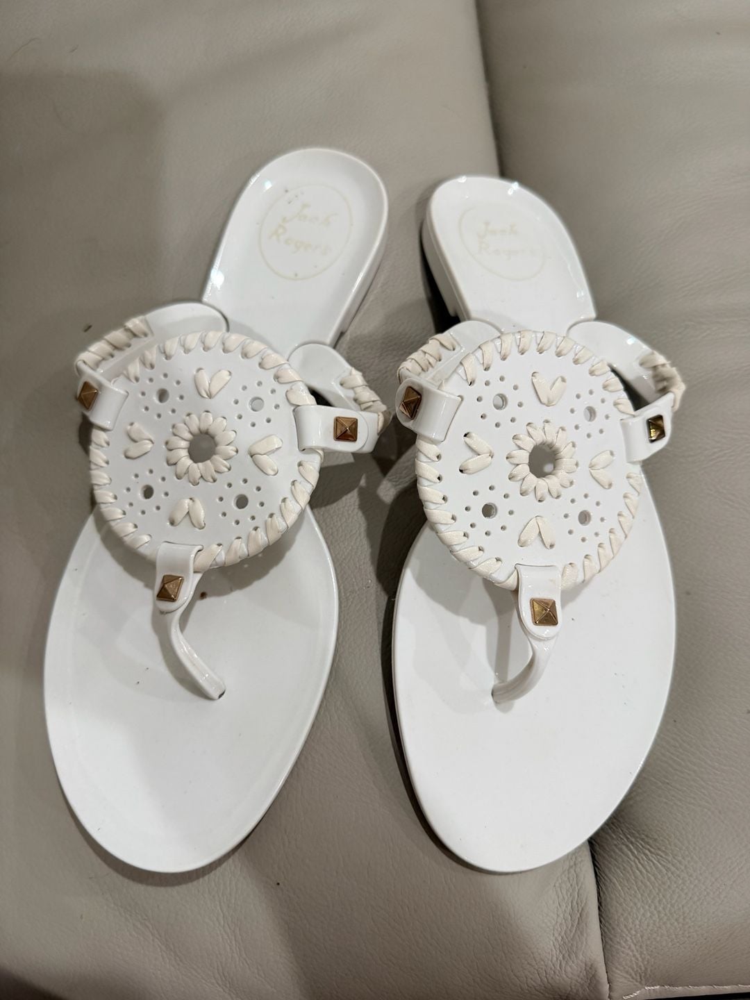 Jack Rogers Georgica Jelly sandals size 2