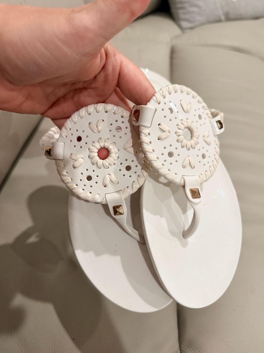 Jack Rogers Georgica Jelly sandals size 3