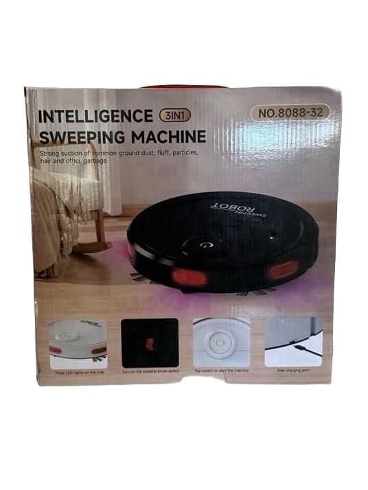 Intelligence Sweeping Machine 3-in-1 Robot Vacuum No.8088-32 Black 8