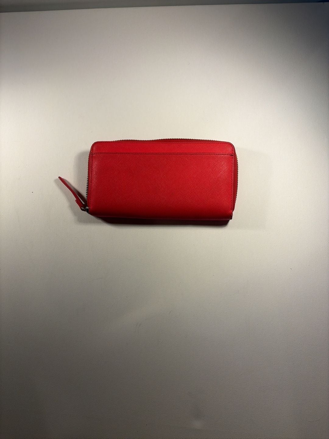 Kate Spade Take The Cake Neda Cupcake Zip Around Wallet Red Leather 3