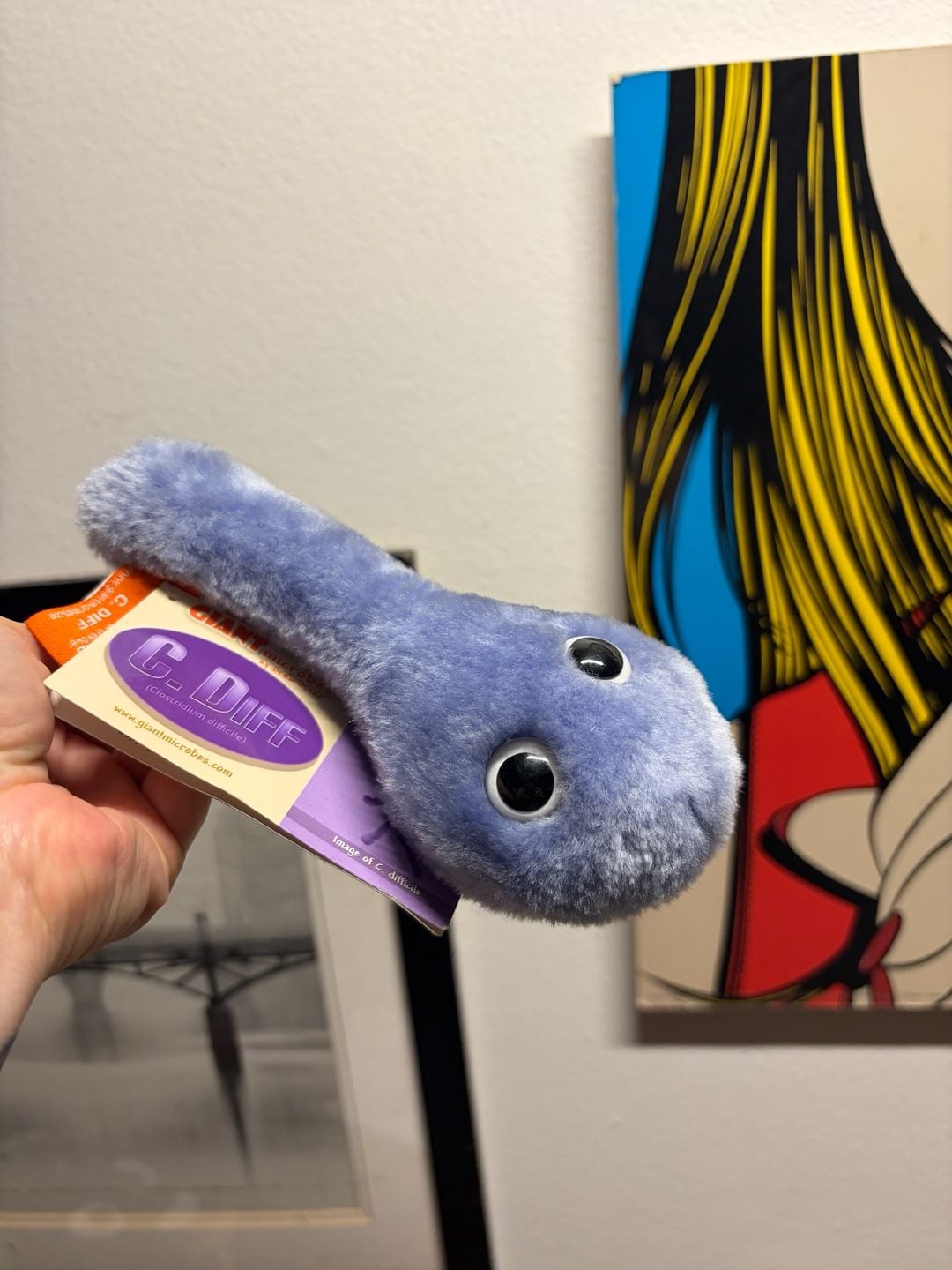 Giant Microbes C. Diff Plush Toy New 3