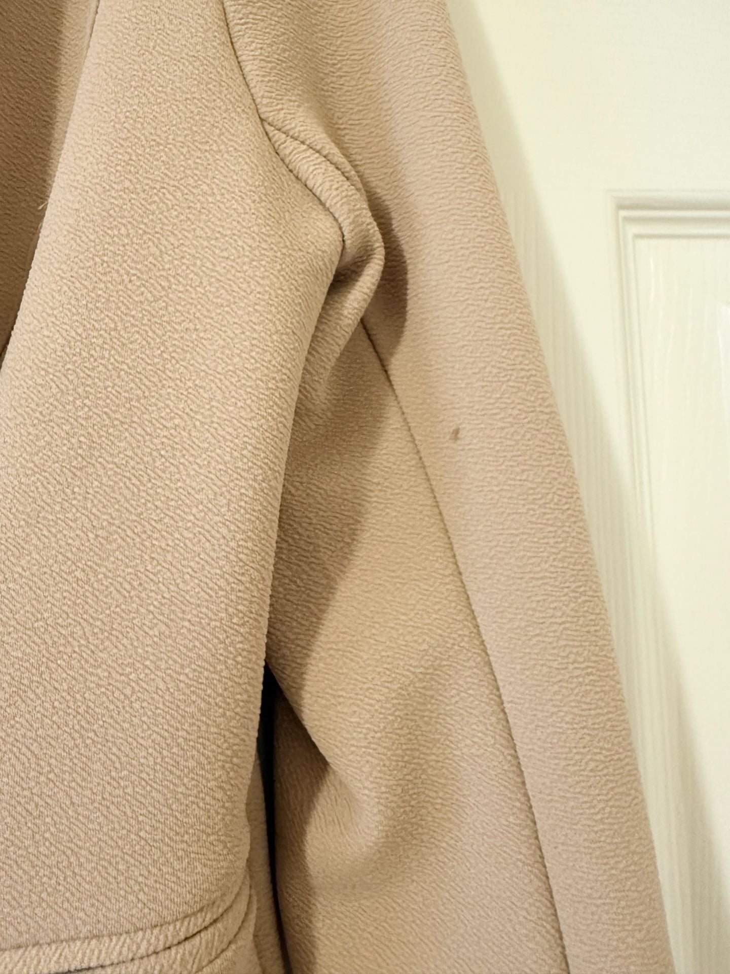 Guess Blazer Size S Tan Open Front 4