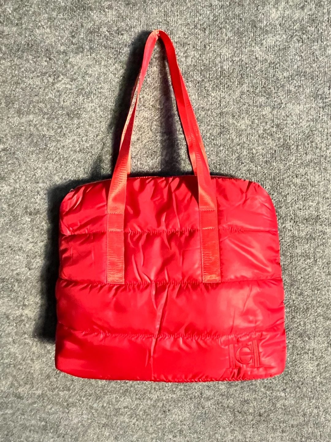 Carolina Herrera Good Girl Red Puffy Tote Bag 2