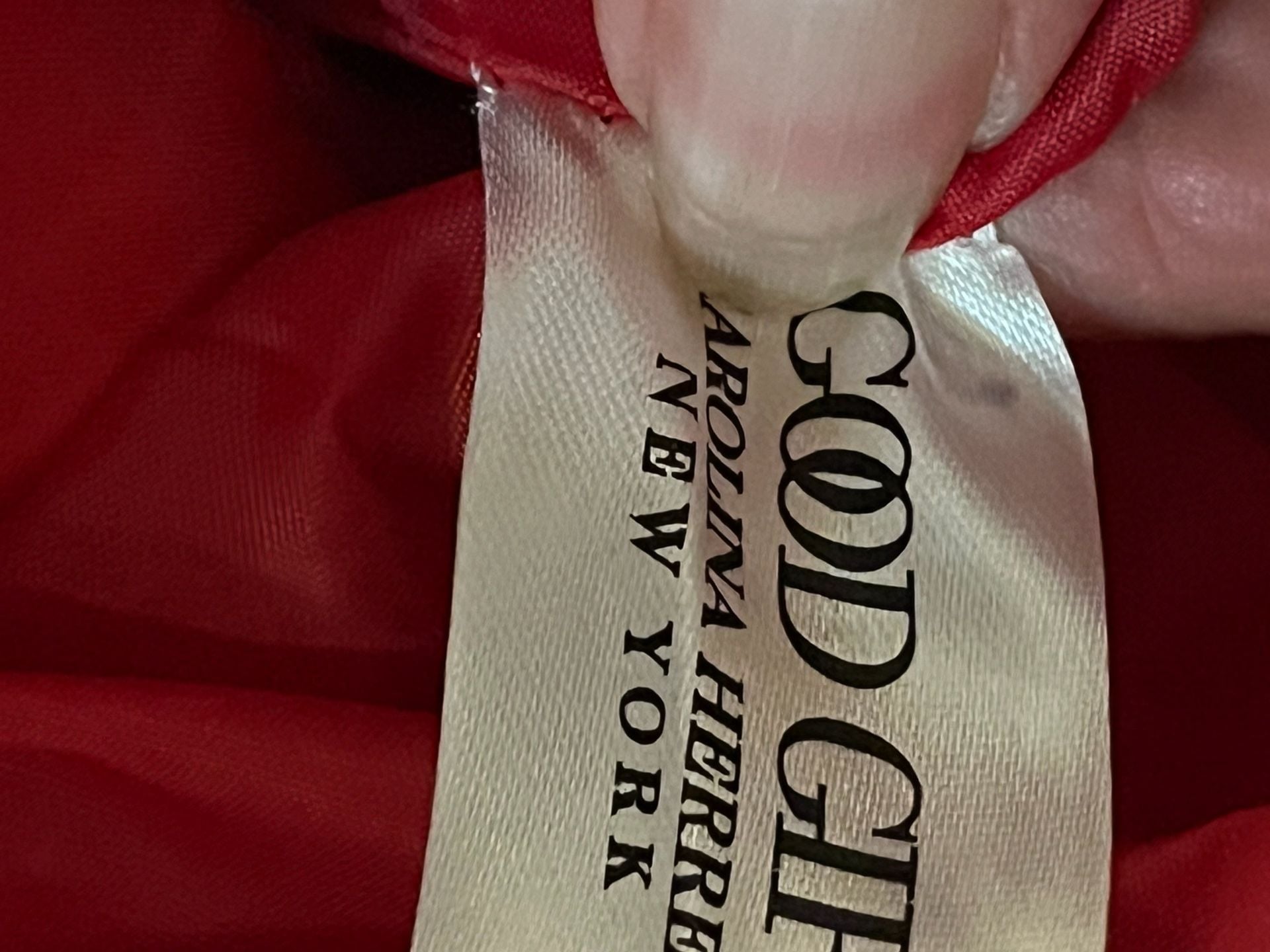 Carolina Herrera Good Girl Red Puffy Tote Bag 6