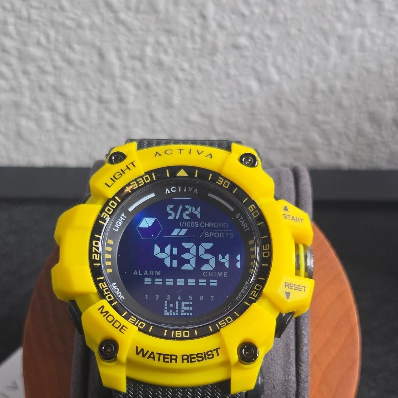 Activa by Invicta Digital Sport Watch Yellow Black Water Resist 2