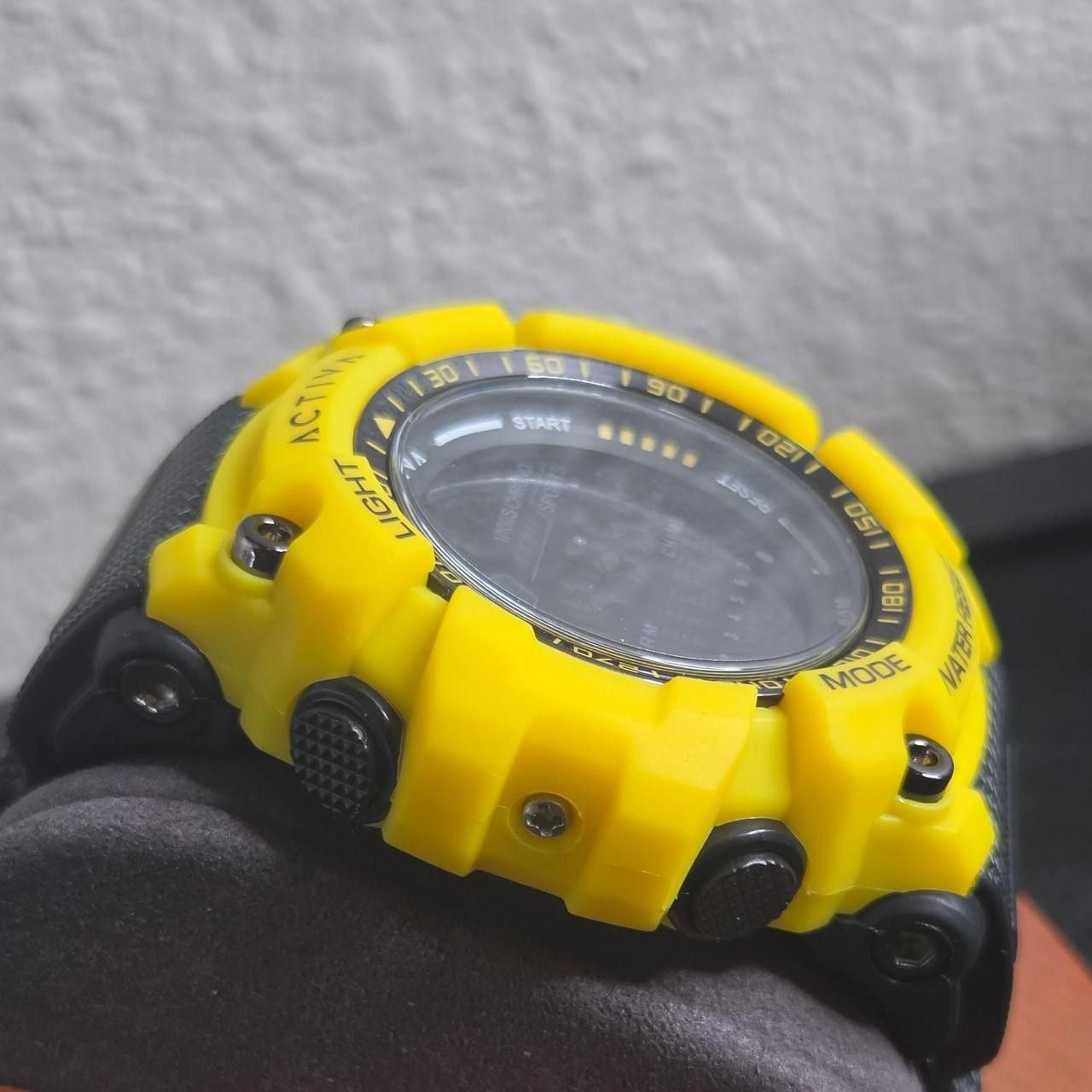 Activa by Invicta Digital Sport Watch Yellow Black Water Resist 3