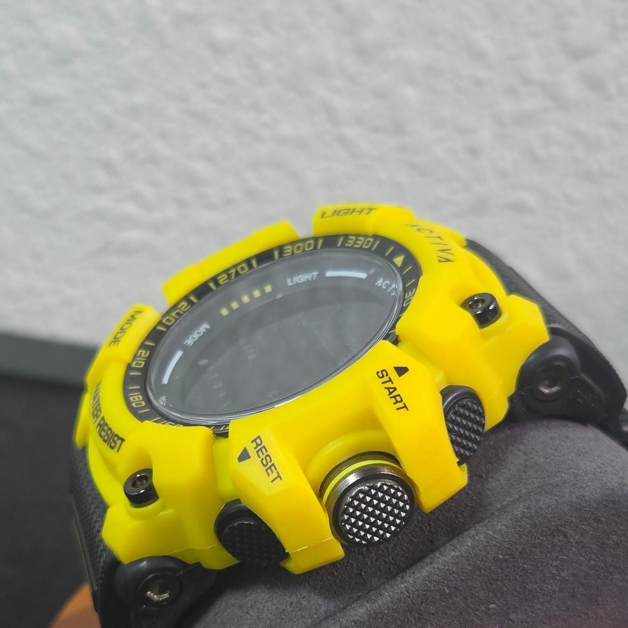 Activa by Invicta Digital Sport Watch Yellow Black Water Resist 7