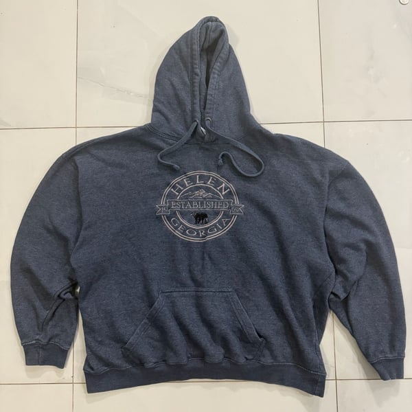 Helen Georgia Hoodie Sweatshirt Blue
