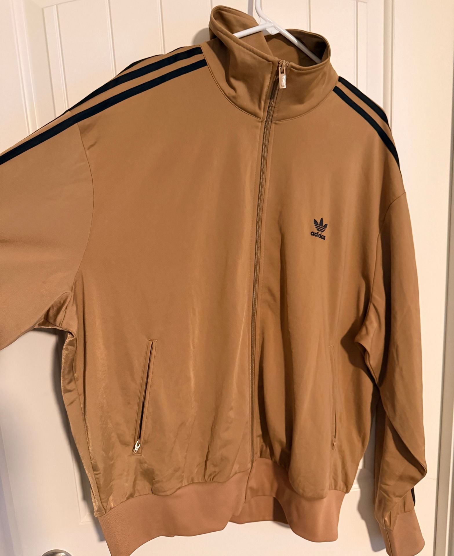 Adidas Firebird TT Track Men Jacket Size XL Cardboard Brown 5