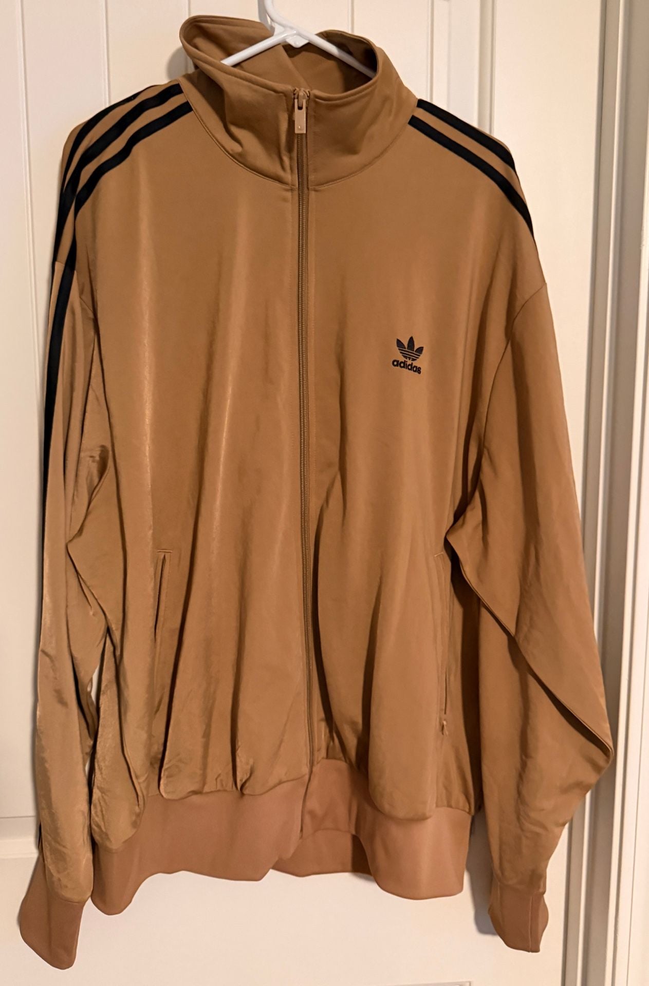 Adidas Firebird TT Track Men Jacket Size XL Cardboard Brown 3