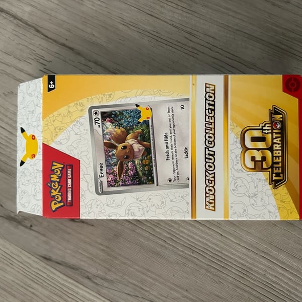 See Photos Pokemon 30th Celebration Knock Out Collection Eevee