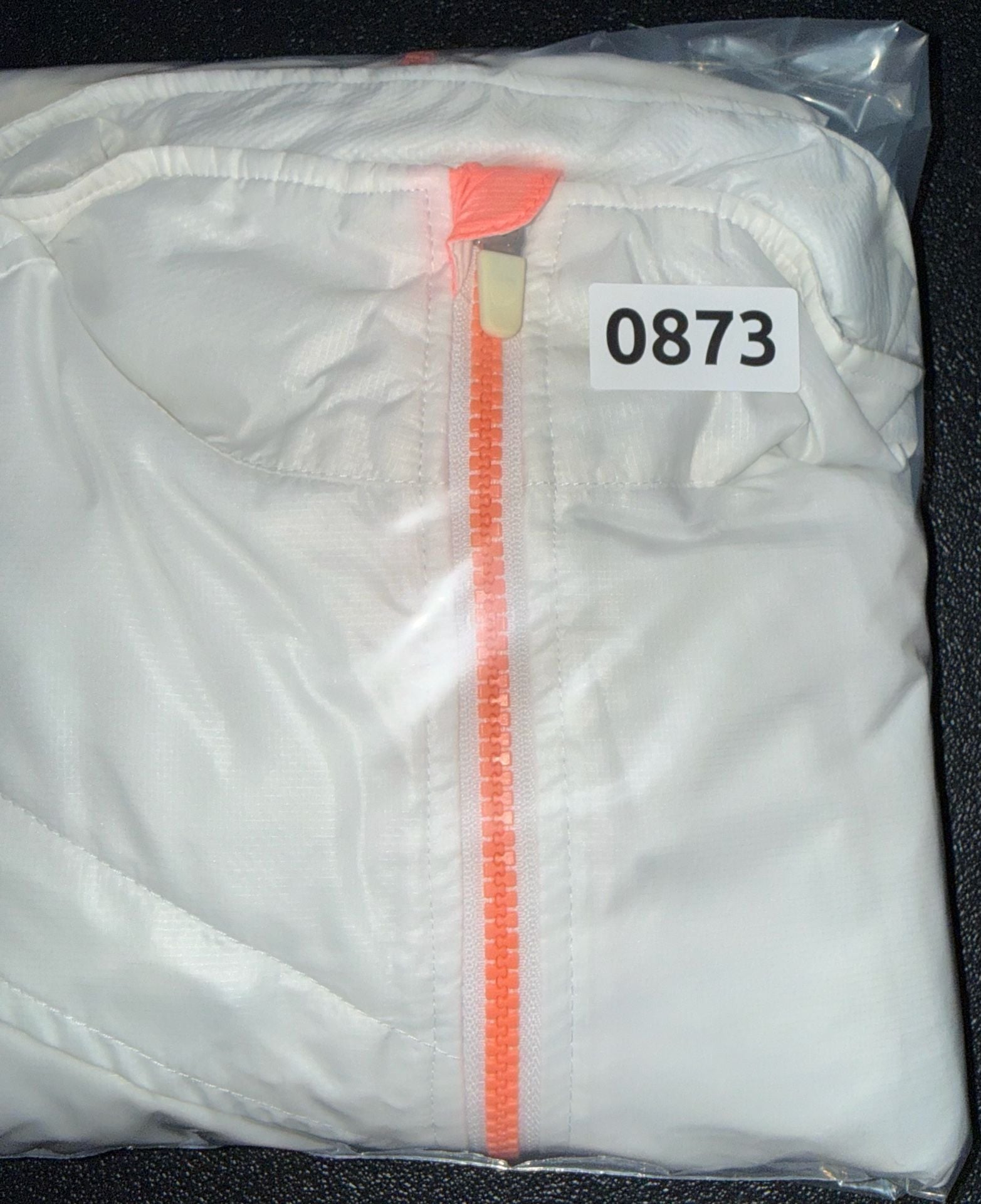 Zero Restriction Jacket Size XL White Orange Windbreaker 7