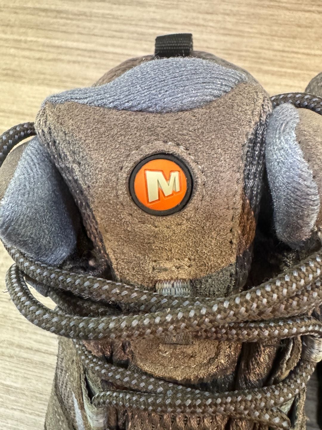 Merrell Moab 3 Mid Waterproof Hiking Boot Size 6.5 Grey 3