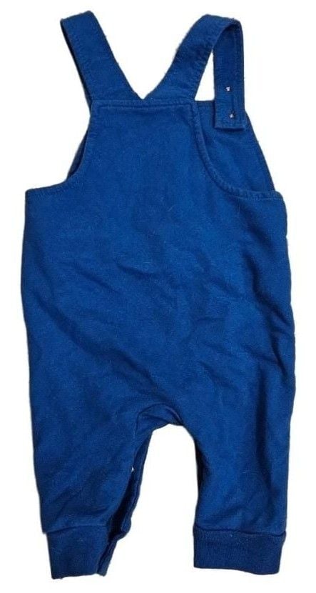 Disney Baby Blue Tigger Overalls Romper One Piece 0-3M Tigger Vintage Style 2