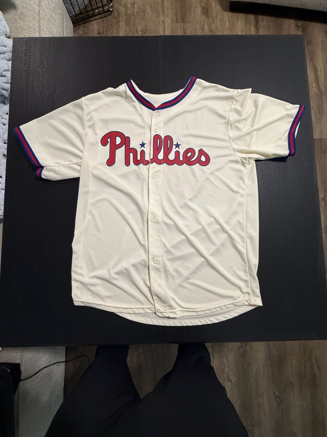 Philadelphia Phillies Bryce Harper Replica Jersey – Men’s Small – Cream 2