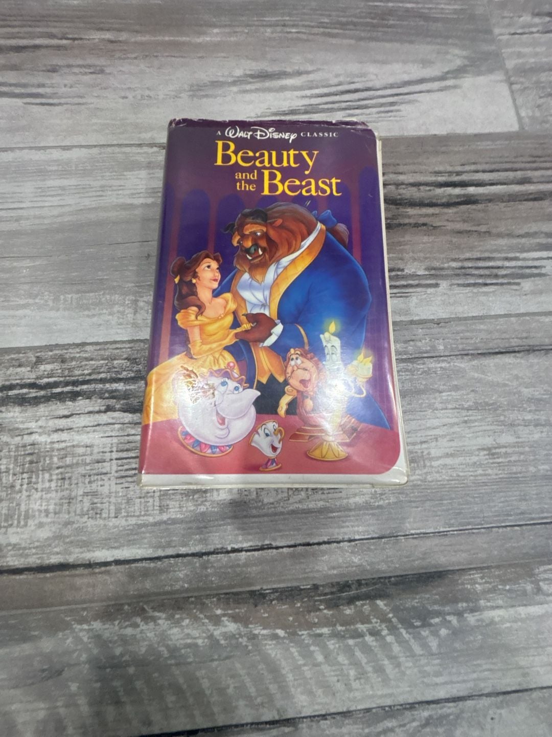 Walt Disney Beauty and the Beast VHS Tape Black Diamond Classic 1