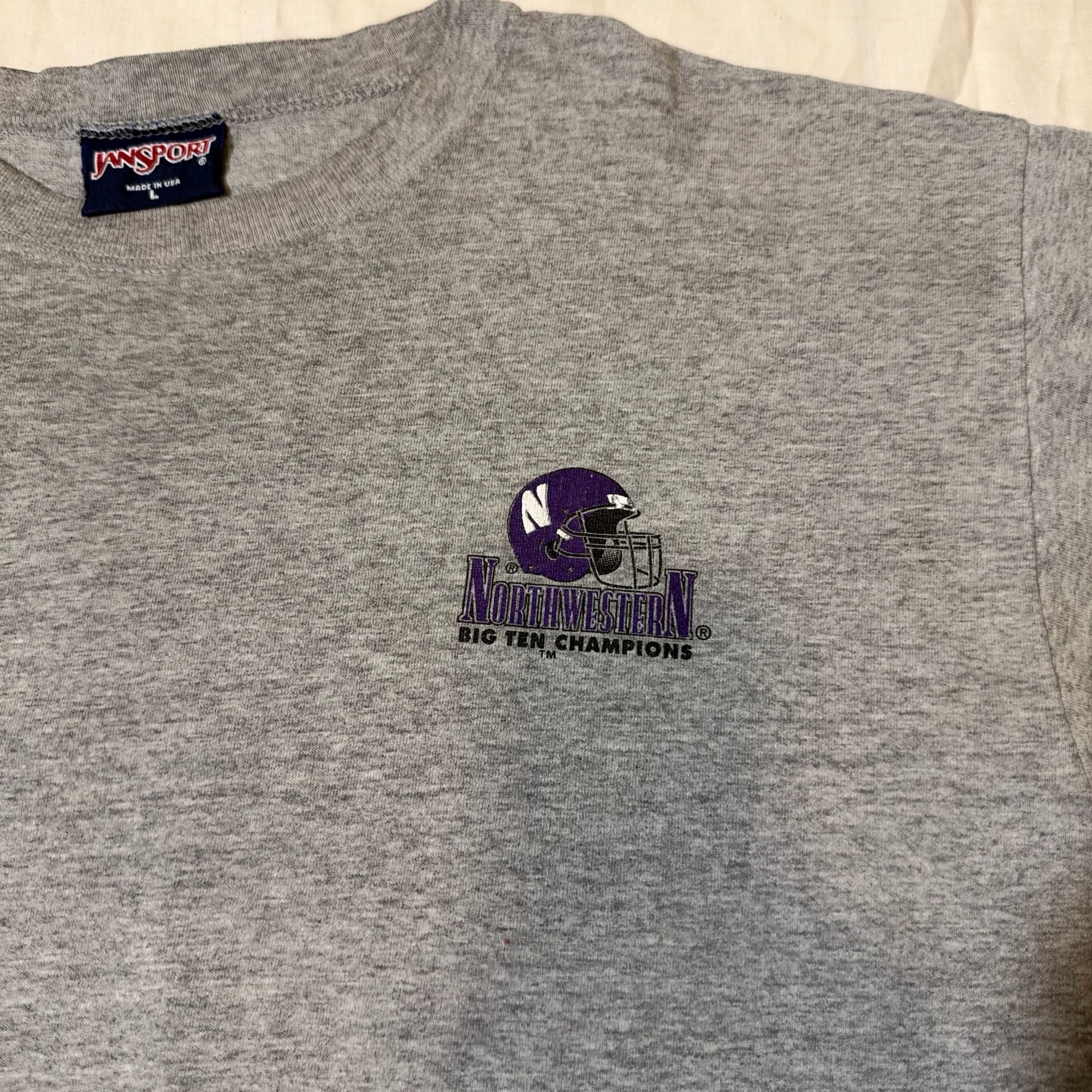 JanSport Northwestern Wildcats 1995 T-Shirt Large 6