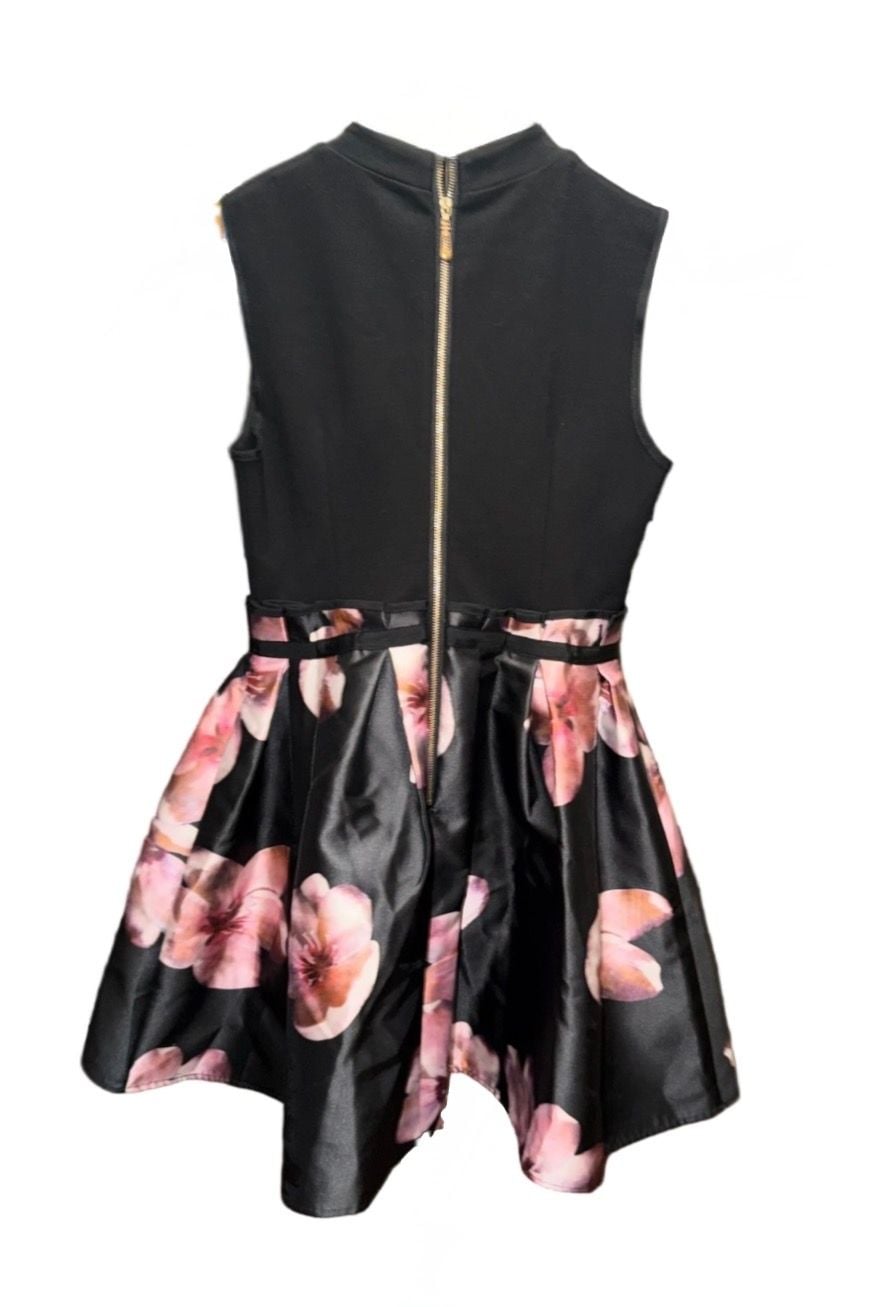 Leaf Fly x Stylewe Floral Fit & Flare Mini Dress Small 5