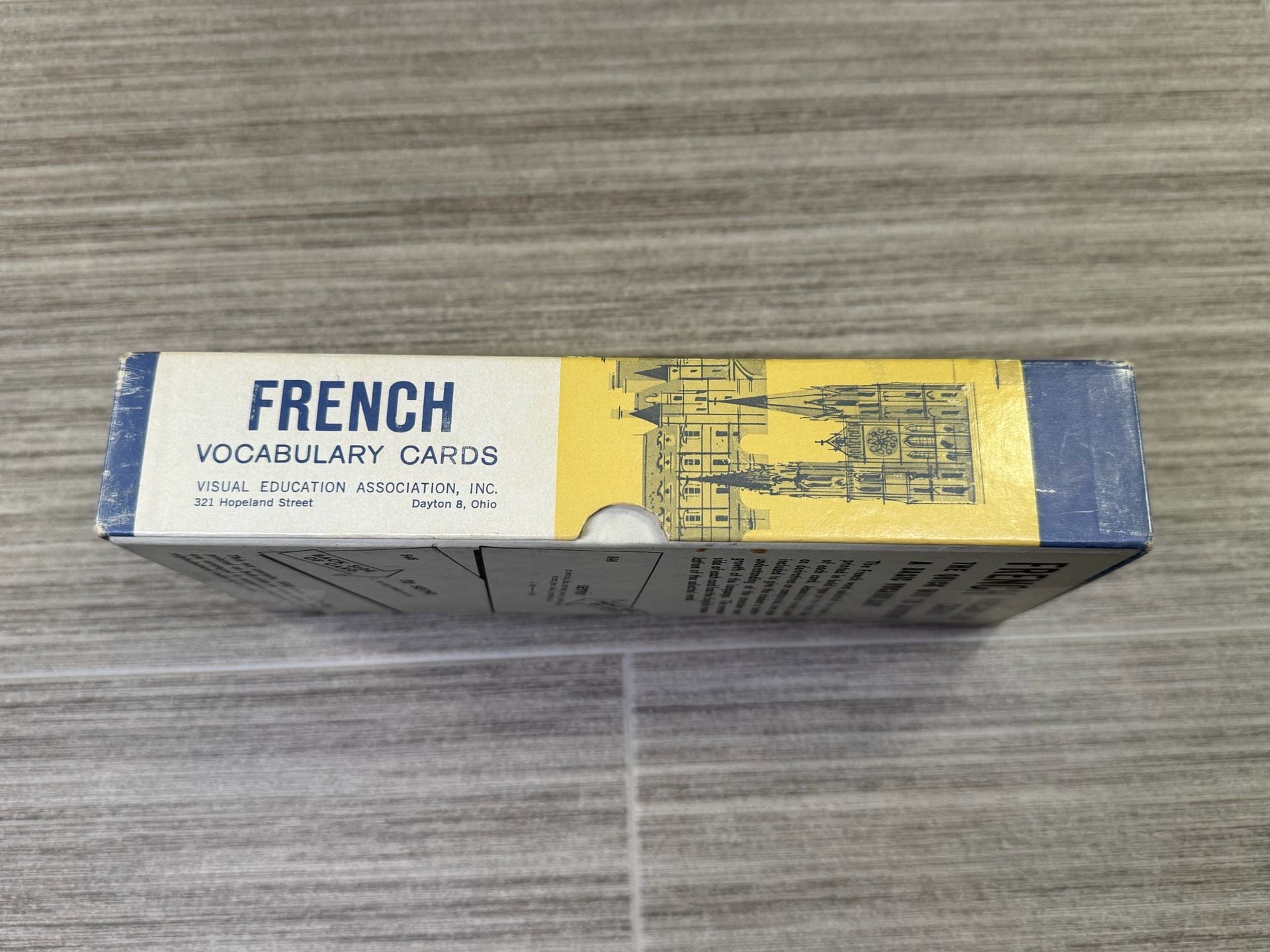 Vintage Vis-Ed French Vocabulary Cards 1000 Study Cards Set 5