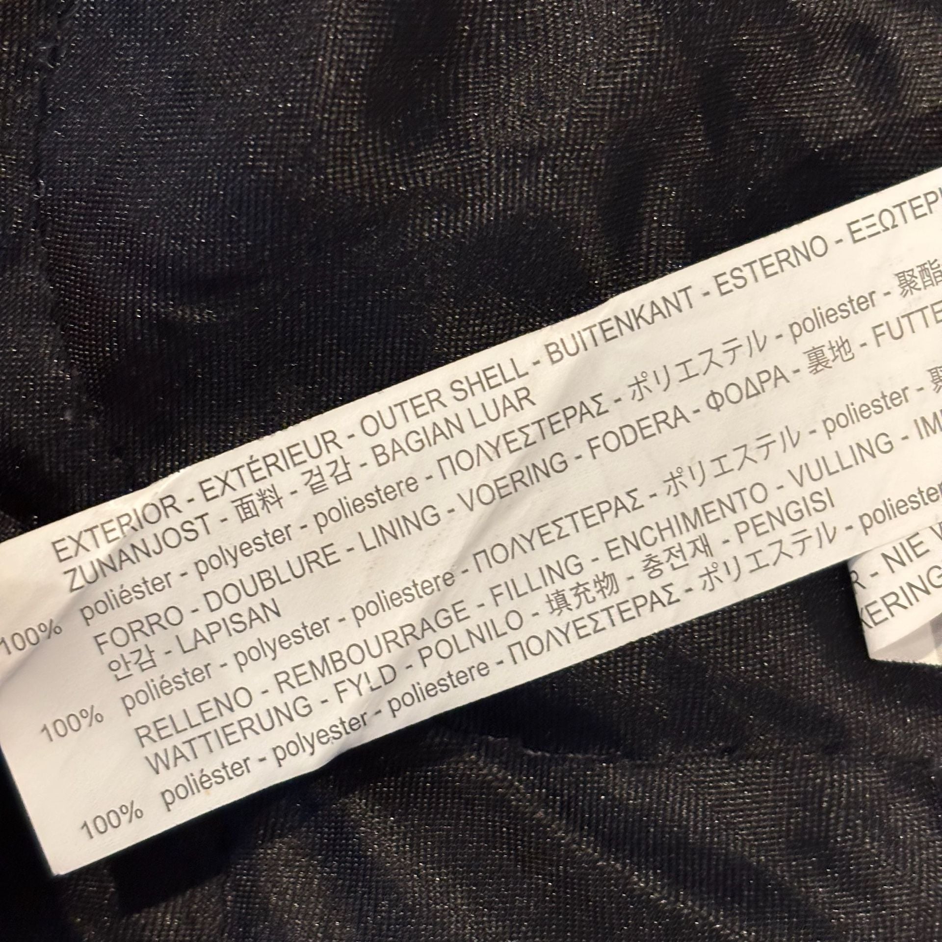Zara Man Long Bomber Trench Jacket Black Size Medium 11