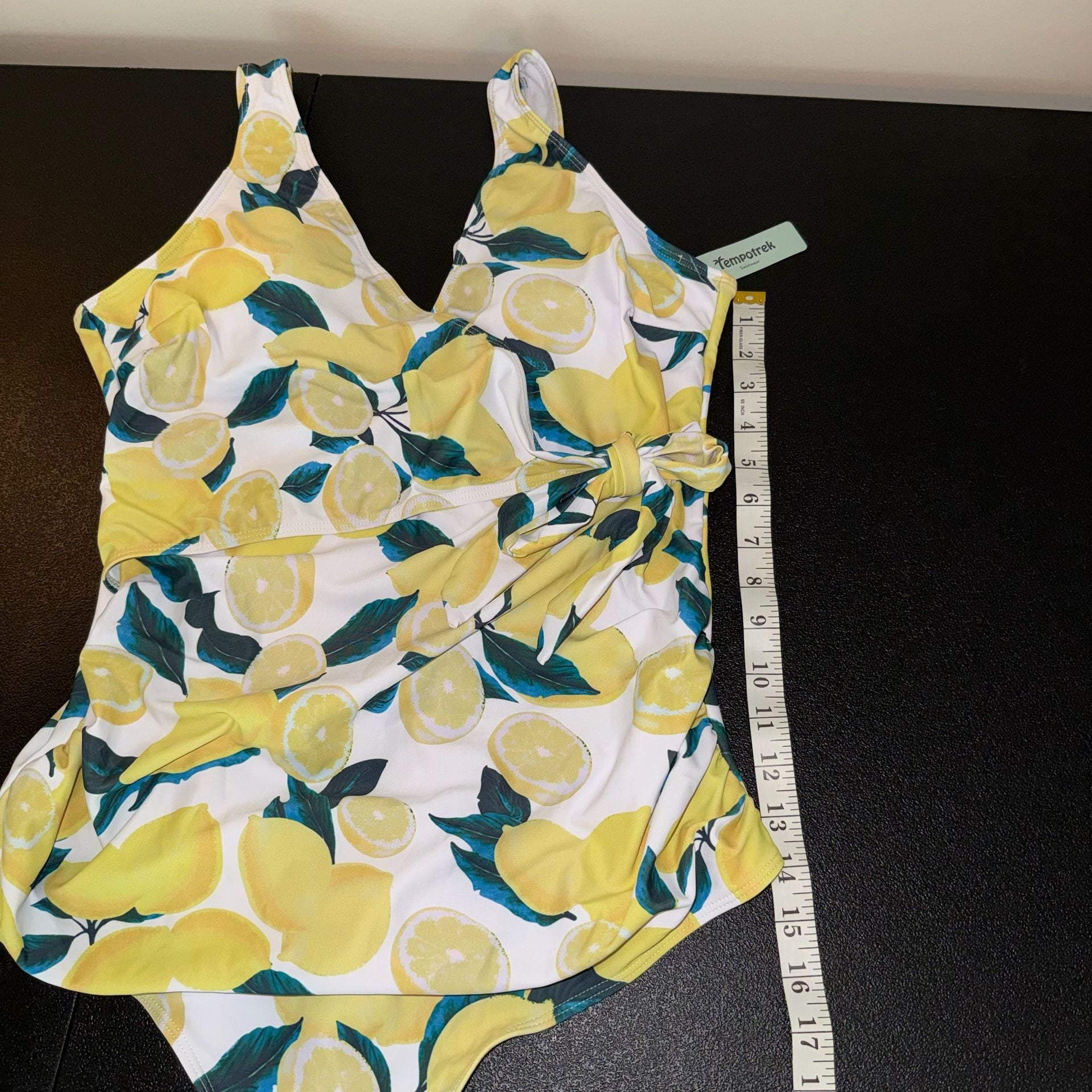 Tempotrek Lemon Print One-Piece Swimsuit – Women’s XL – NWT 7