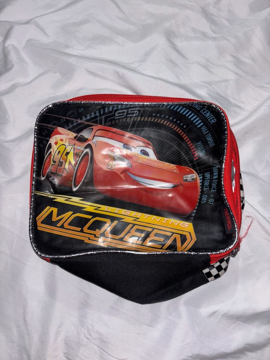 Thermos Disney Pixar Cars Lightning McQueen Insulated Lunch Bag 1