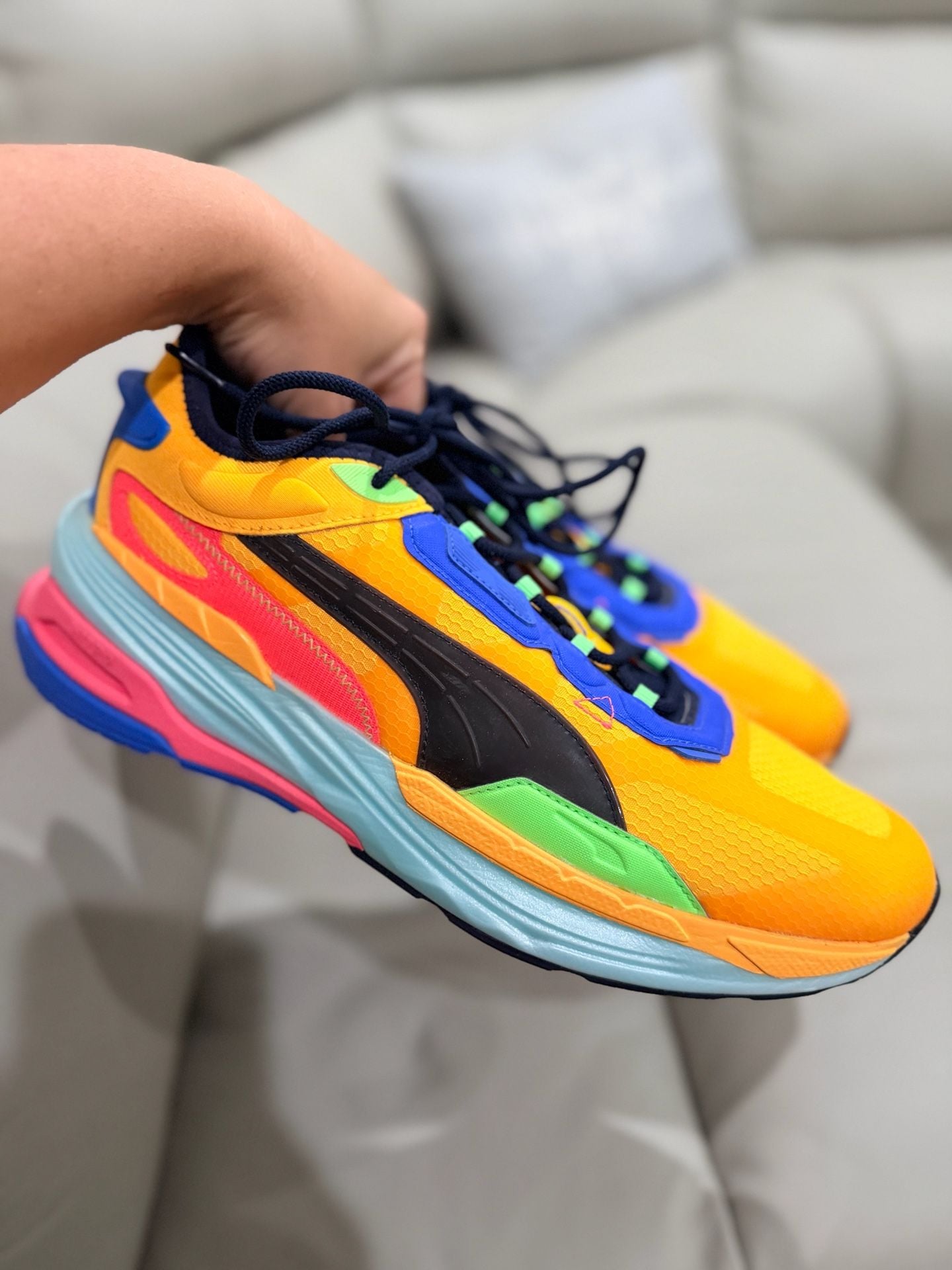Puma Extent Nitro Energy Drink Size 10.5 Sun Stream Sunset Glow 2