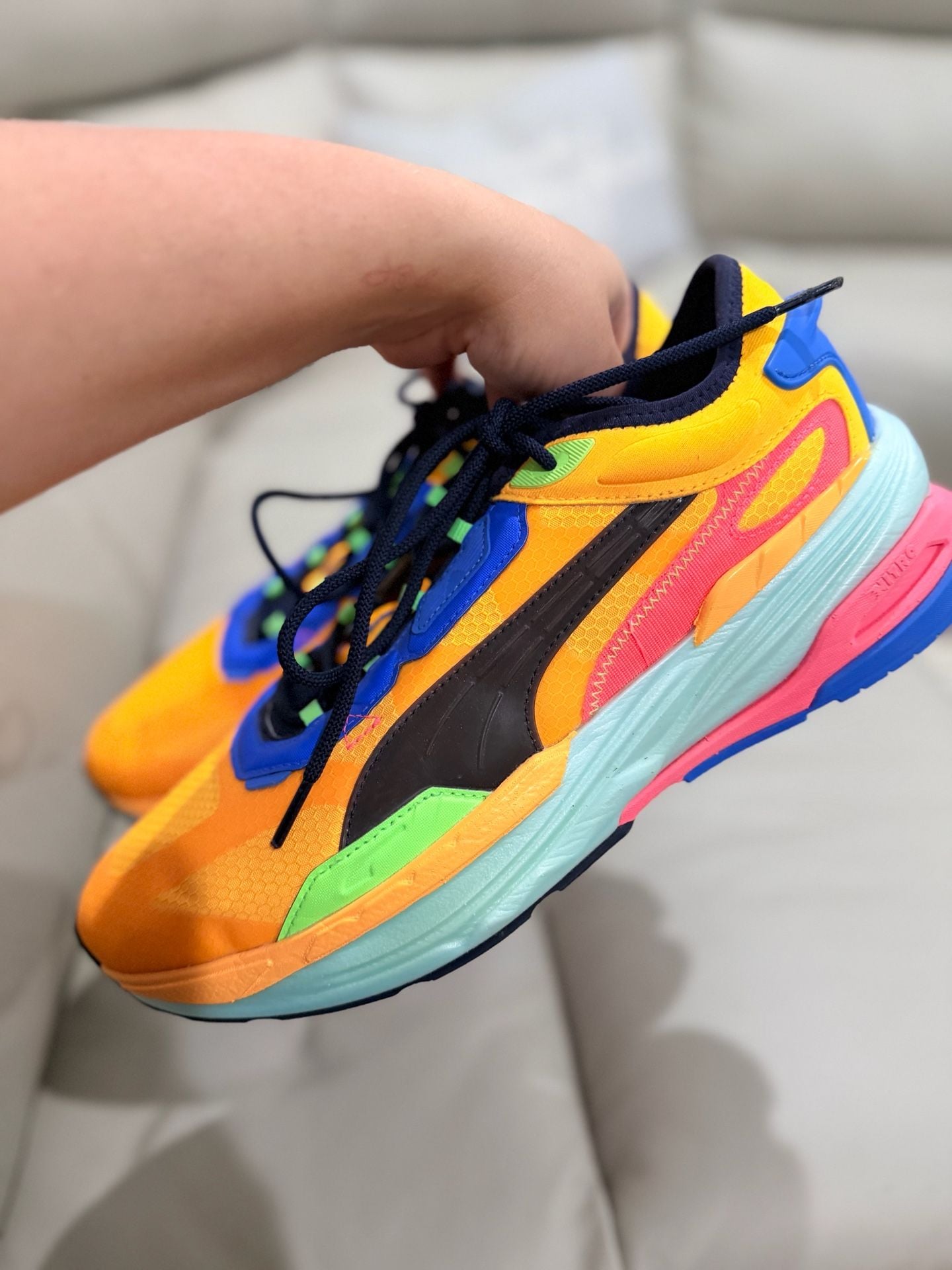 Puma Extent Nitro Energy Drink Size 10.5 Sun Stream Sunset Glow 4