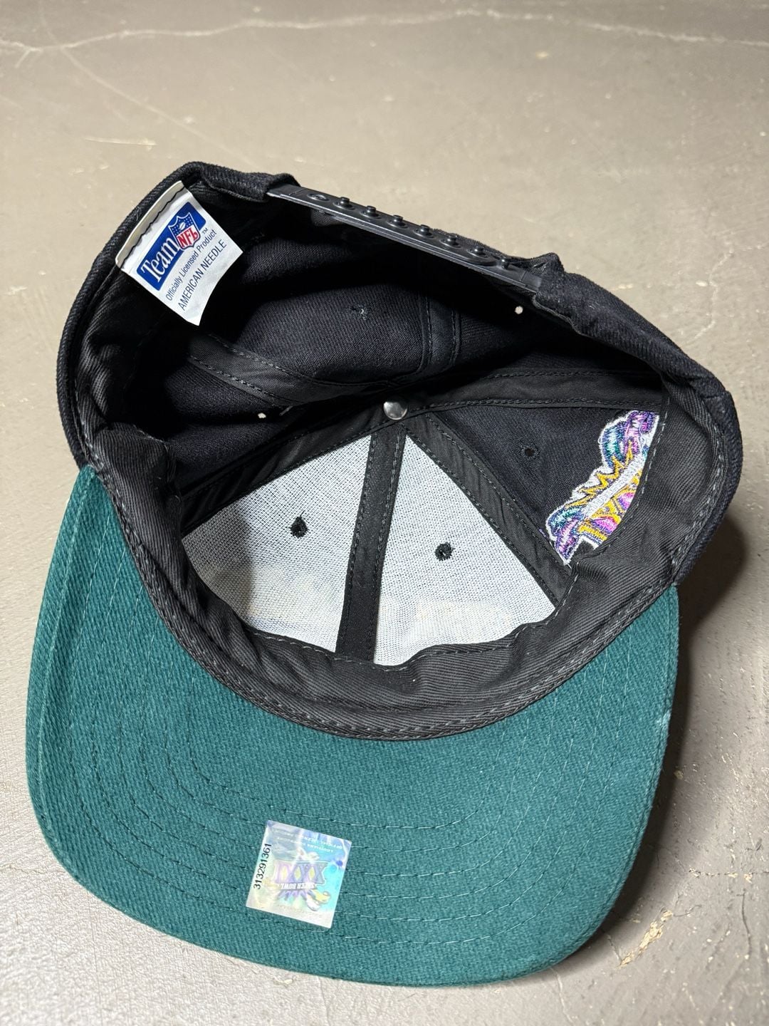 Green Bay Packers NFC Champs Super Bowl XXXI Snapback Hat 5