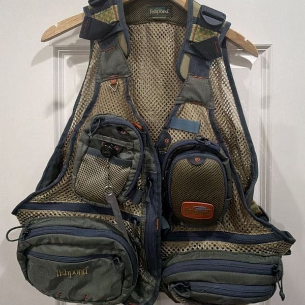 Fishpond Sagebrush Mesh Fly Fishing Vest Green