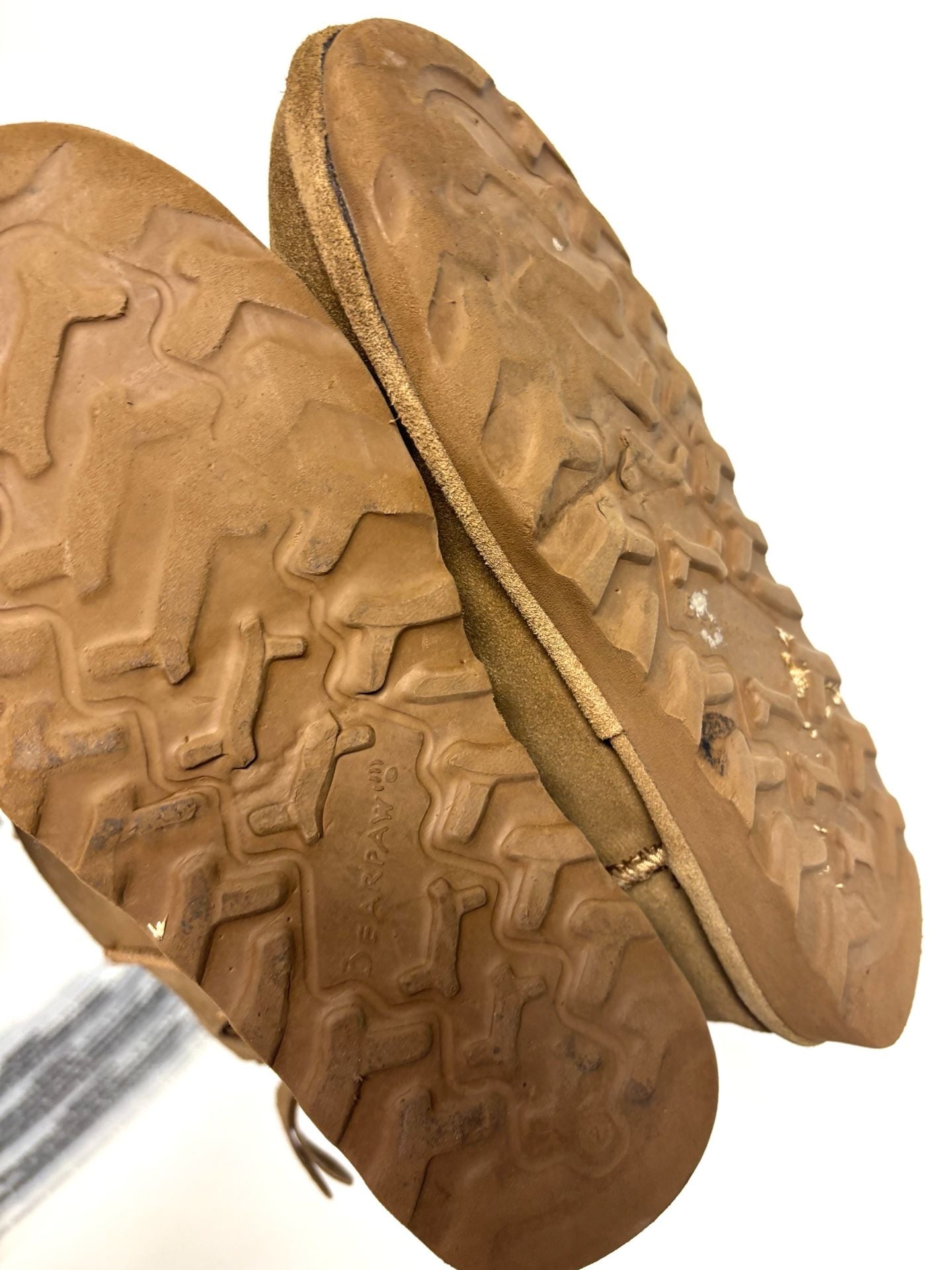 Bearpaw Mid-Calf Suede Boots Size 9 Hickory Brown 7